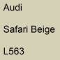 Preview: Audi, Safari Beige, L563.